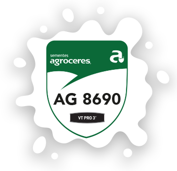 Semente Milho AG8690PRO3 - Tratamento Poncho